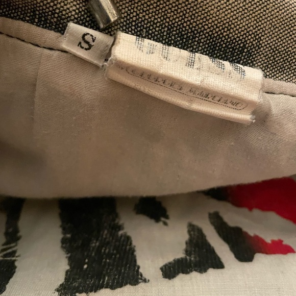 Vintage Guess Marciano Back To The Future Guess 2 Tone Denim Jean Jacket SMALL - Picture 7 of 7